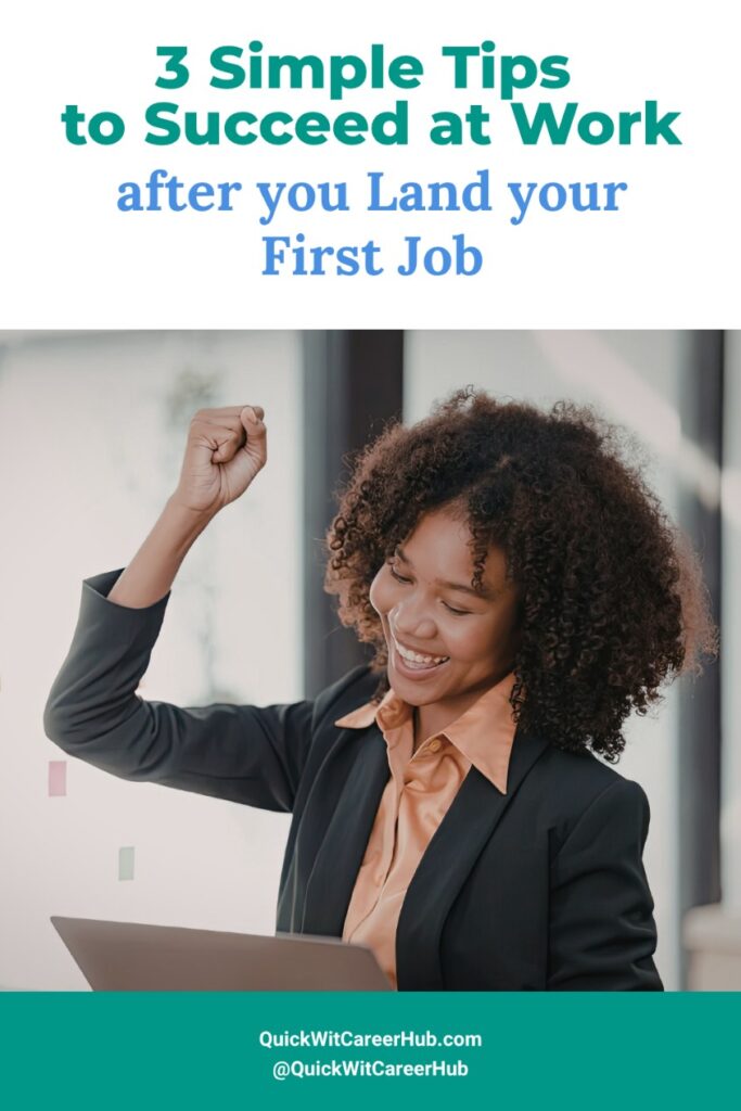 3 Simple Tips to Succeed At Work